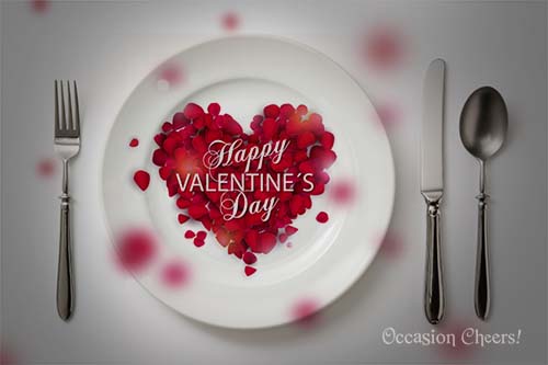 Valentine’s Day Set Dinner Menu 2015